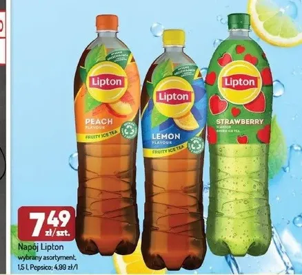 Napój Lipton Lemon promocja w Avita