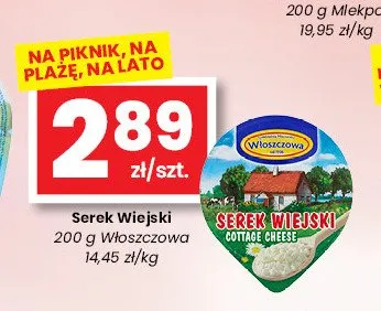Serek wiejski Włoszczowa promocja w emma MARKET