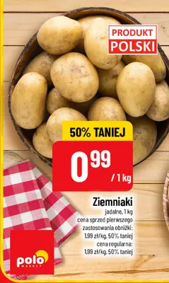 Ziemniaki jadalne promocja w POLOmarket