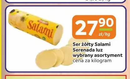 Ser żółty Salami Serenada luz promocja w Gama