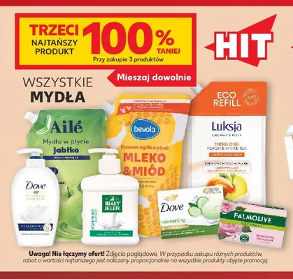 Mydło w kostce Dove Refreshing promocja w Kaufland