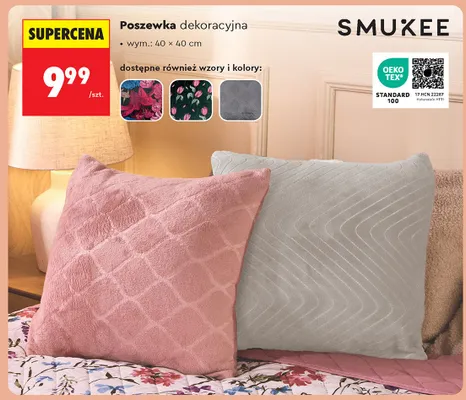 Poszewka dekoracyjna 40x40 cm promocja w Biedronka