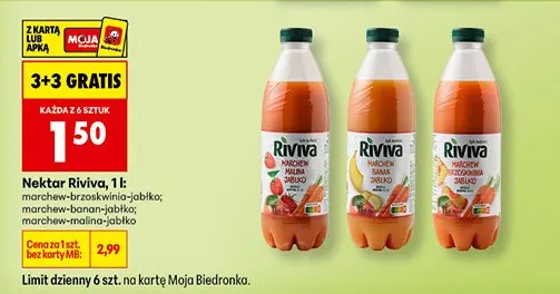 Nektar Riviva promocja w Biedronka