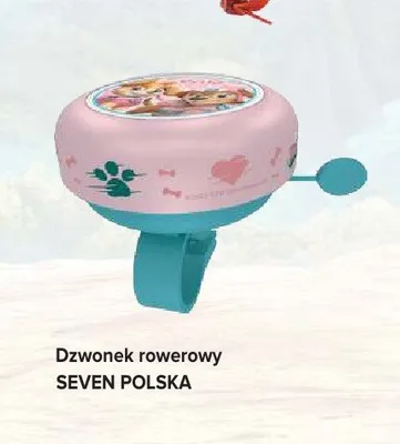Dzwonek rowerowy Seven Polska promocja w Carrefour Market