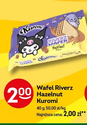 Wafel Riverz Hazelnut Kuromi promocja w Żabka