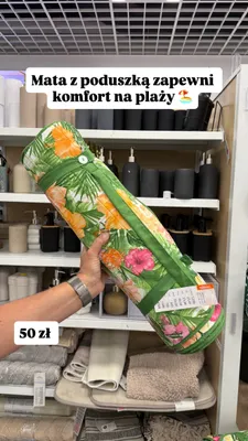 Mata z poduszką promocja w Pepco