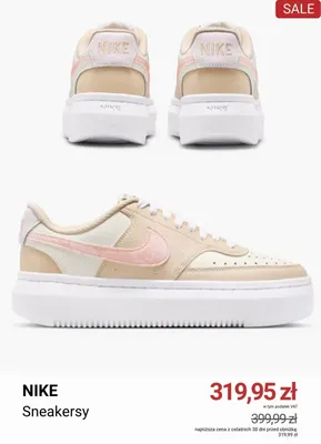 Sneakersy Nike promocja w Deichmann