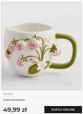 Kubek Strawlette home&you promocja w home&you