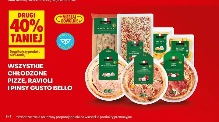 Pizza Speck Gusto Bello promocja w Biedronka
