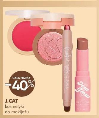 Kosmetyki do makijażu J.CAT promocja w Super-Pharm