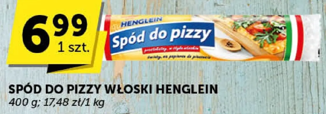 Spód do pizzy włoski Henglein promocja w ABC