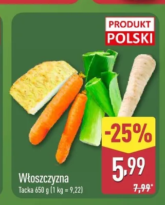 Włoszczyzna promocja w Aldi