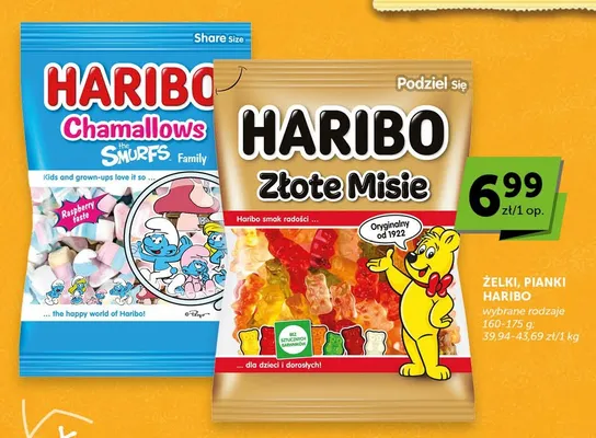 Żelki Haribo Złote Misie promocja w Euro Sklep