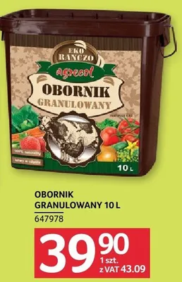 Obornik granulowany 10 l promocja w Selgros