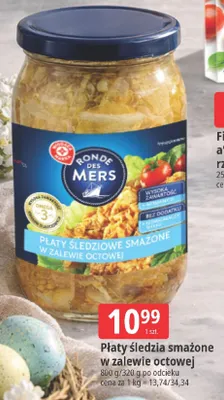 Płaty śledzia smażone w zalewie octowej promocja w Leclerc