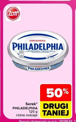 Serek Philadelphia promocja w Carrefour Market