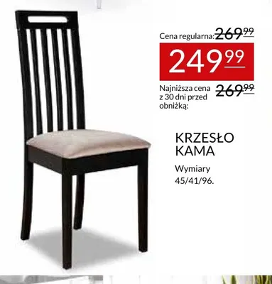 Krzesło Kama promocja w Abra Meble
