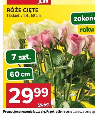 Róże cięte promocja w Stokrotka