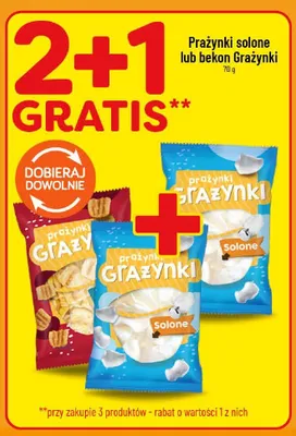 Prażynki solone Grażynki promocja w POLOmarket