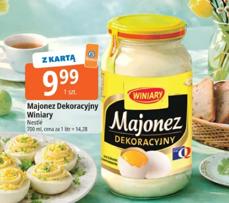 Majonez dekoracyjny promocja w Leclerc