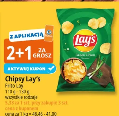Chipsy Lay's Frito Lay promocja w Leclerc