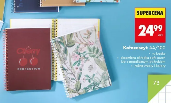 Kołozeszyt A4/100 Interdruk promocja w Biedronka