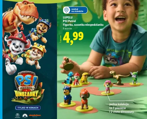 Figurka saszetka niespodzianka Lupilu PSI Patrol promocja w Lidl