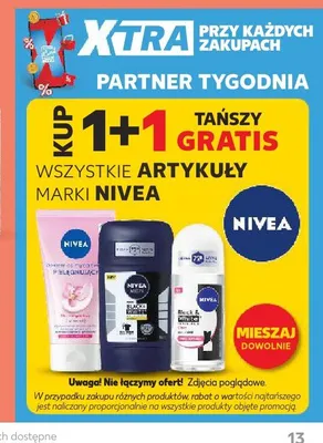 Artykuły marki Nivea promocja w Kaufland
