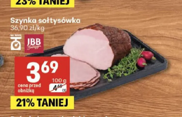 Szynka sołtysówka promocja w Delikatesy Centrum