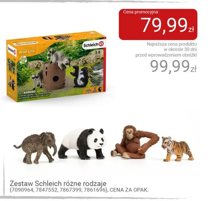 Zestaw Schleich (7847552) promocja w Smyk