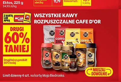 Kawa rozpuszczalna Cafe D'Or Classic promocja w Biedronka