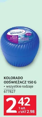 Odświeżacz KOLORADO ODŚWIEŻACZ 150 G wszystkie rodzaje promocja w Selgros