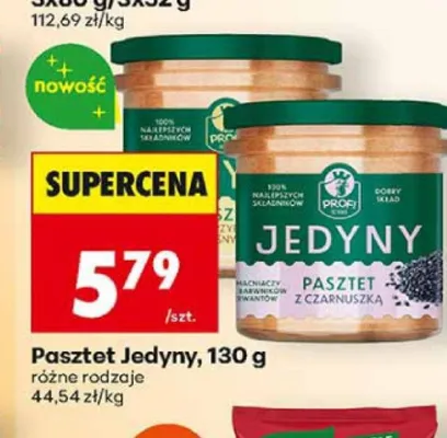 Pasztet Jedyny promocja w Biedronka