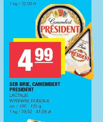 Ser Brie President promocja w SPAR