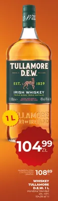 Whiskey Tullamore D.E.W. promocja w Duży Ben
