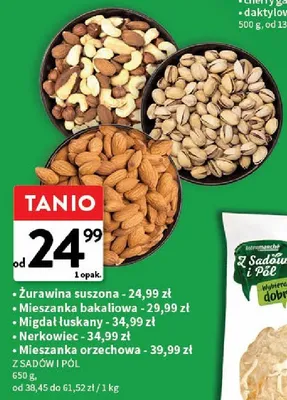 Mieszanka orzechowa promocja w Intermarche