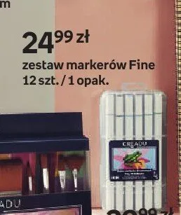Zestaw markerów Fine 12-pak Creadu promocja w Empik