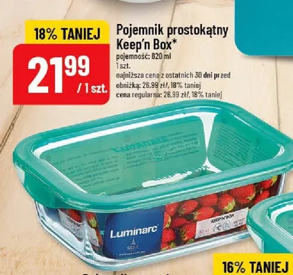 Pojemnik prostokątny Keep'n Box promocja w POLOmarket