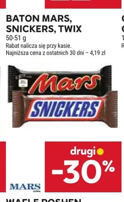 Baton Snickers promocja w Stokrotka