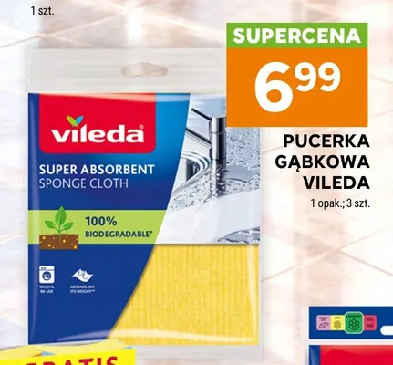 Pucerka gąbkowa Vileda promocja w Stokrotka