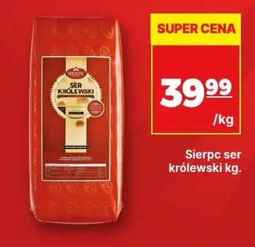 Ser królewski Sierpc promocja w API Market