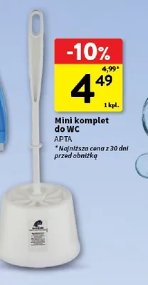 Mini komplet do WC Apta promocja w Intermarche
