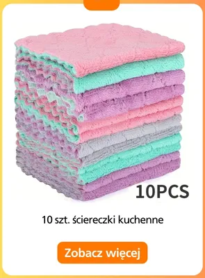 Ściereczki kuchenne 10-pak promocja w Temu