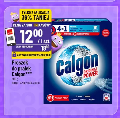 Proszek do pralek Calgon Original Power promocja w POLOmarket