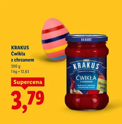 Ćwikła z chrzanem 300 g promocja w Lidl