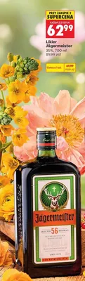 Likier Jägermeister 35% promocja w Biedronka