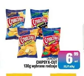 Chipsy Crunchips X-Cut promocja w Tomi Markt