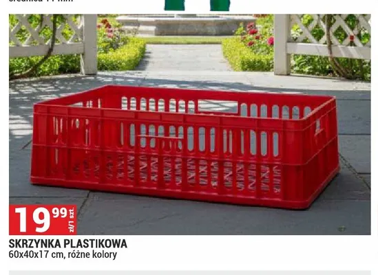 Skrzynka plastikowa promocja w Merkury Market