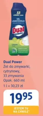 Żel do zmywarki, cytrynowy, 33 zmywania promocja w Drogerie DM