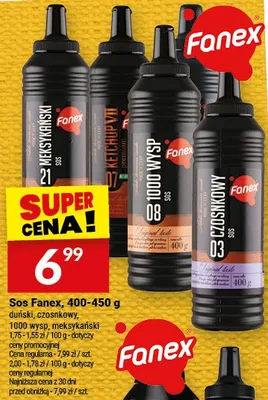 Sos Fanex meksykański promocja w Twój Market